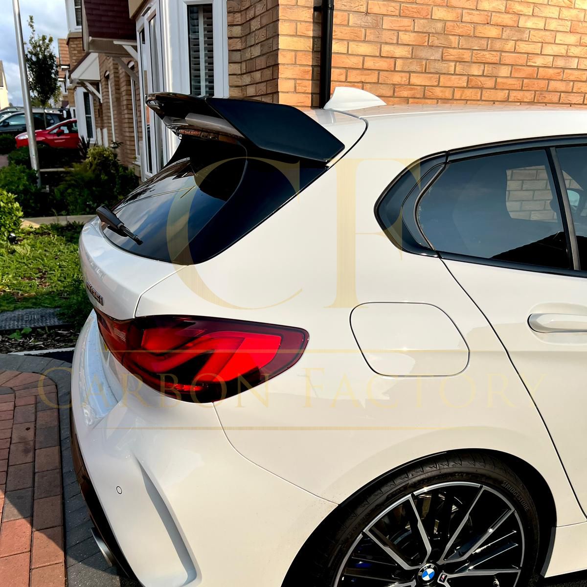 MP Style Gloss Black Boot Spoiler for BMW F40 1 Series 19-24-Carbon Factory