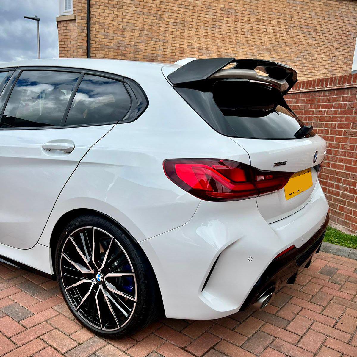 MP Style Gloss Black Boot Spoiler for BMW F40 1 Series 19-24-Carbon Factory