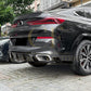 MP Style Gloss Black Diffuser for BMW G06 X6 19-25-Carbon Factory