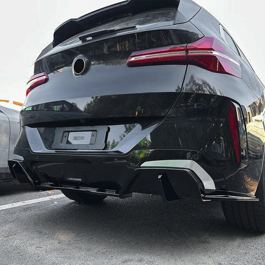 MP Style Gloss Black Diffuser for BMW G45 X3 25-Present-Carbon Factory