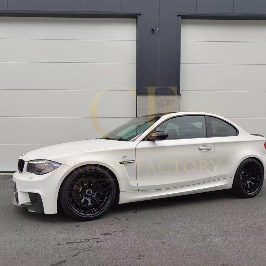 MP Style Gloss Black Front Bumper Trims for BMW 1 Series E82 1M 2007-2013-Carbon Factory