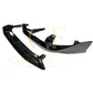 MP Style Gloss Black Front Splitter 4 Pieces for BMW G60 5 Series 24-Present-Carbon Factory