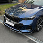 MP Style Gloss Black Front Splitter 4 Pieces for BMW G60 5 Series 24-Present-Carbon Factory