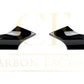 MP Style Gloss Black Front Splitter Upper Pieces for BMW F22 F23 2 Series 14-20-Carbon Factory