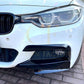 MP Style Gloss Black Front Splitter Upper Pieces for BMW F30 F31 3 Series 12-19-Carbon Factory