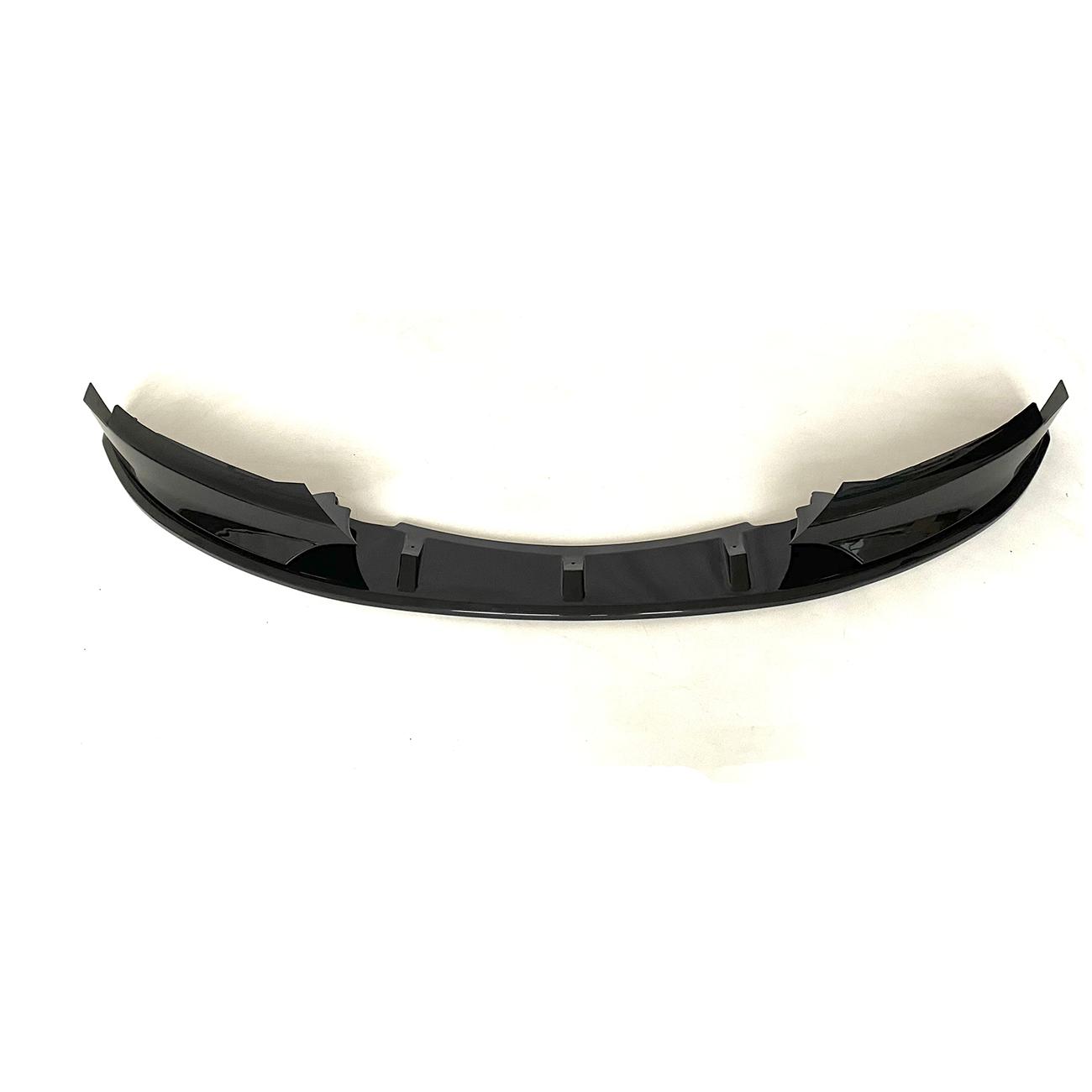 MP Style Gloss Black Front Splitter for BMW 1 Series E82 2007-2013-Carbon Factory