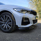 MP Style Gloss Black Front Splitter for BMW 3 Series G20 G21 Pre-LCI 19-21-Carbon Factory