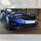MP Style Gloss Black Front Splitter for BMW 3 Series G20 G21 Pre-LCI 19-21-Carbon Factory