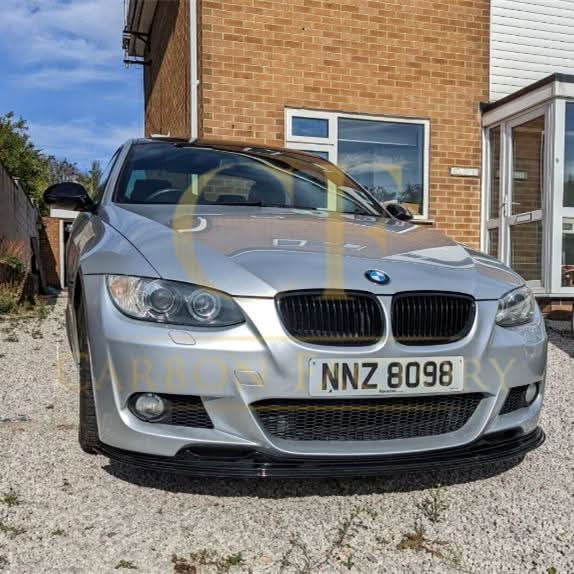 MP Style Gloss Black Front Splitter for BMW E92 E93 3 Series 06-09 - Carbon Factory