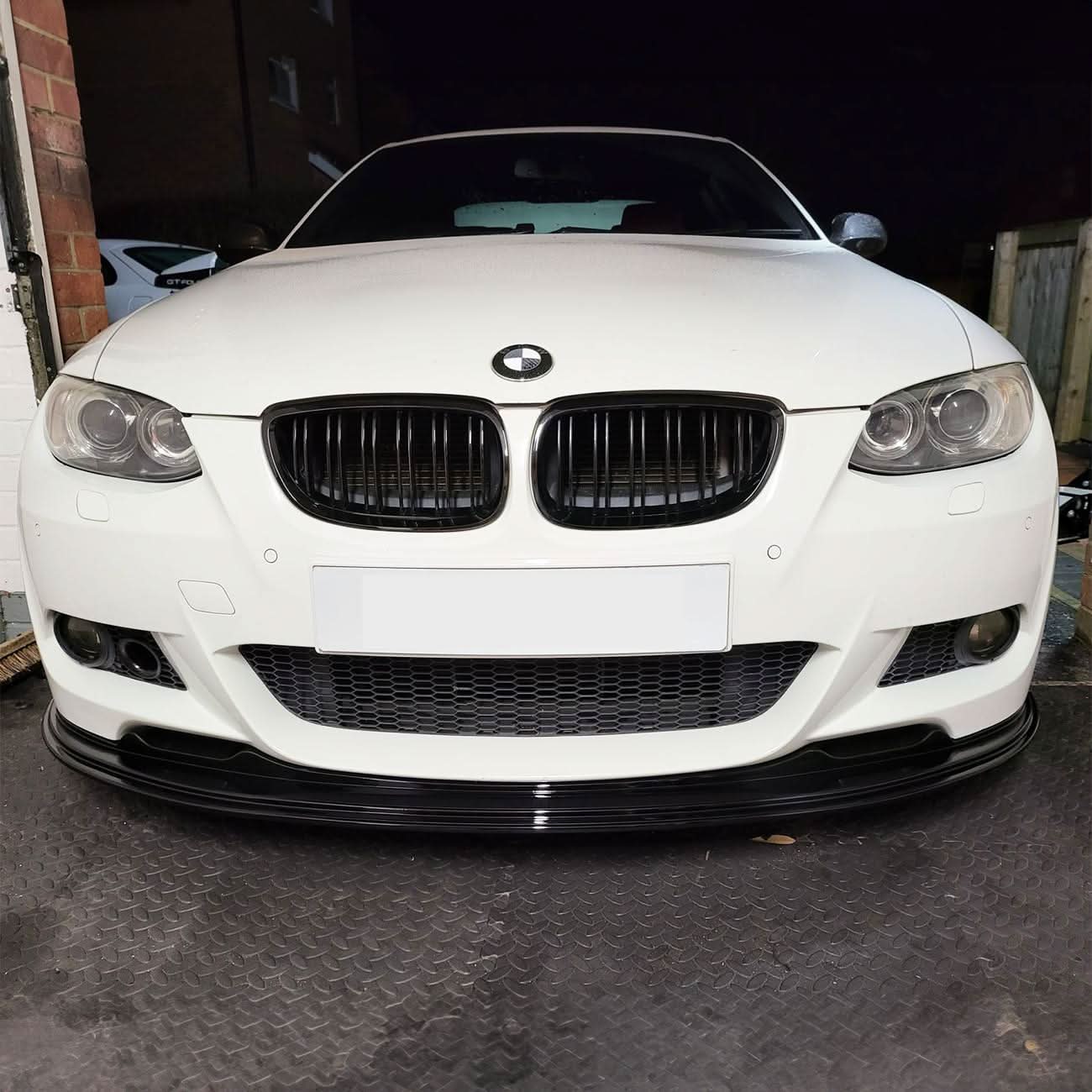 MP Style Gloss Black Front Splitter for BMW E92 E93 3 Series 06-09 - Carbon Factory
