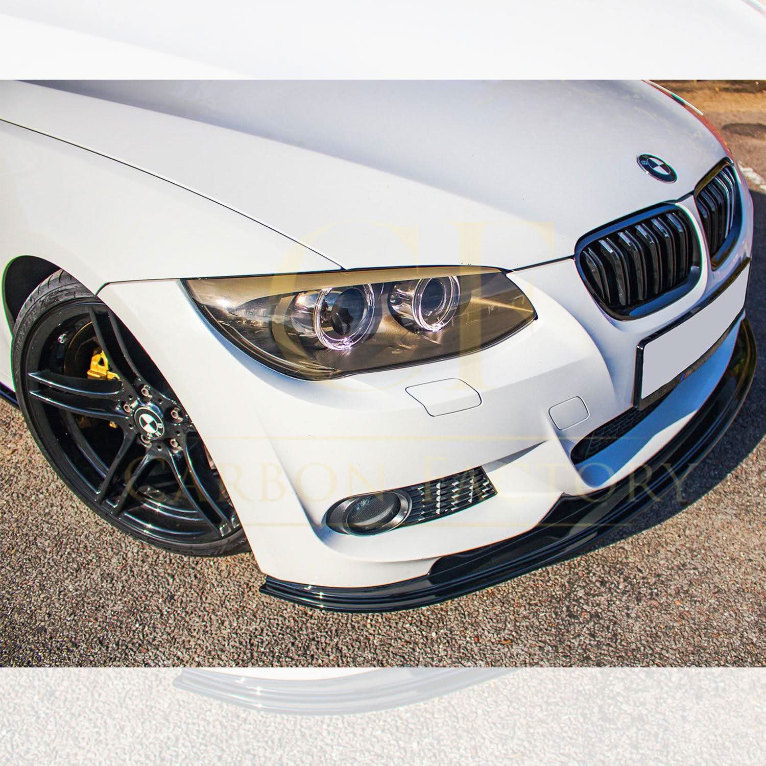 MP Style Gloss Black Front Splitter for BMW E92 E93 3 Series 10-13 - Carbon Factory