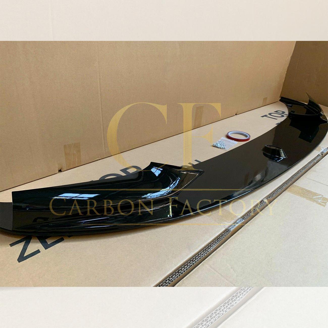 MP Style Gloss Black Front Splitter for BMW F10 F11 5 Series 10-17 - Carbon Factory