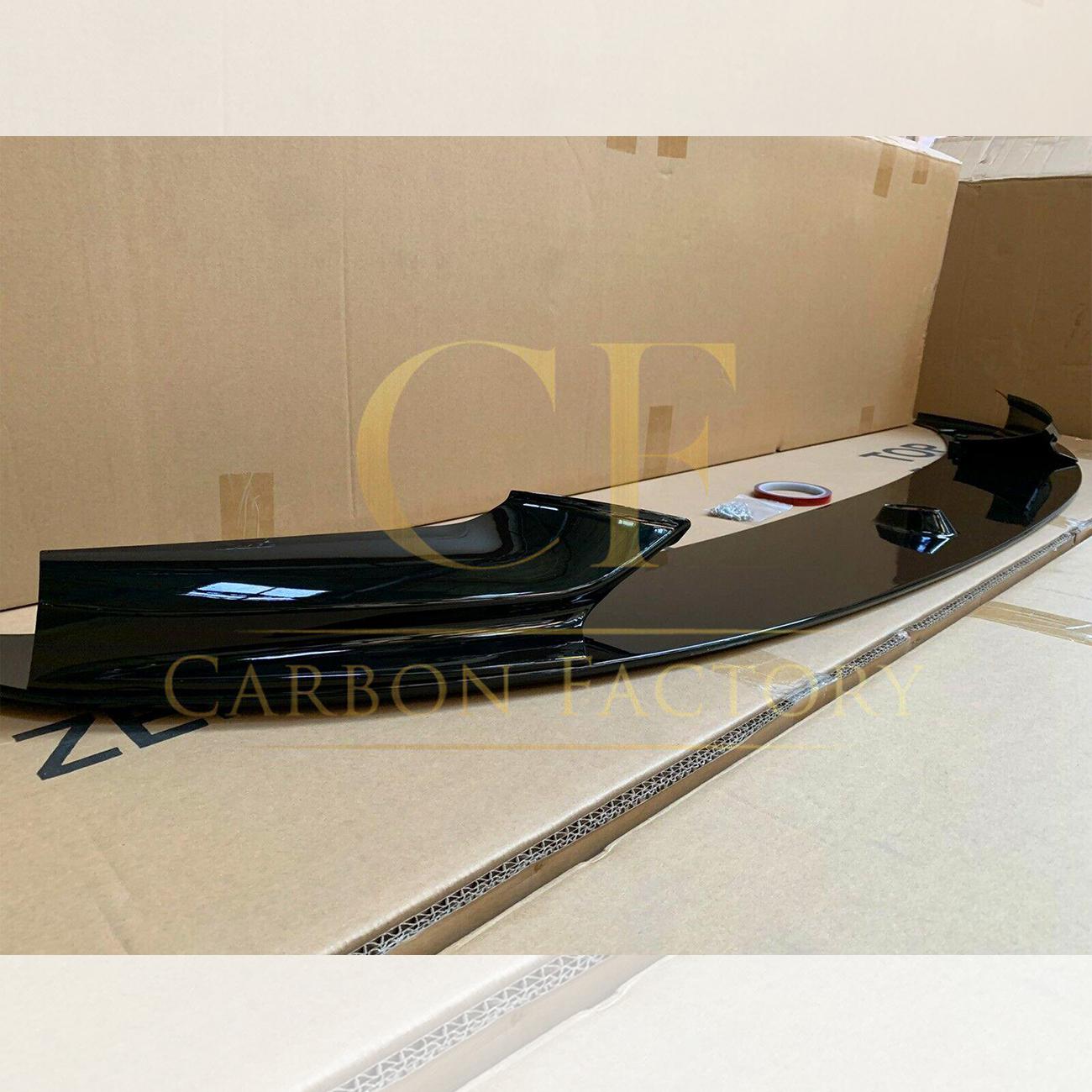 MP Style Gloss Black Front Splitter for BMW F10 F11 5 Series 10-17 - Carbon Factory