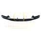 MP Style Gloss Black Front Splitter for BMW F22 2 Series M Sport 14-Present-Carbon Factory