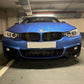 MP Style Gloss Black Front Splitter for BMW F32 F33 F36 4 Series 14-20-Carbon Factory