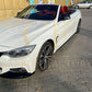 MP Style Gloss Black Front Splitter for BMW F32 F33 F36 4 Series 14-20-Carbon Factory