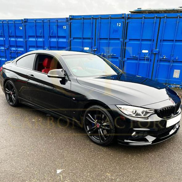 MP Style Gloss Black Front Splitter for BMW F32 F33 F36 4 Series 14-20-Carbon Factory