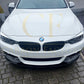 MP Style Gloss Black Front Splitter for BMW F32 F33 F36 4 Series 14-20-Carbon Factory