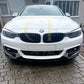 MP Style Gloss Black Front Splitter for BMW F32 F33 F36 4 Series 14-20-Carbon Factory
