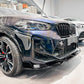 MP Style Gloss Black Front Splitter for BMW F97 X3M F98 X4M LCI 22-24-Carbon Factory