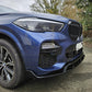 MP Style Gloss Black Front Splitter for BMW G05 X5 19-22-Carbon Factory