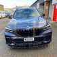 MP Style Gloss Black Front Splitter for BMW G05 X5 19-22-Carbon Factory