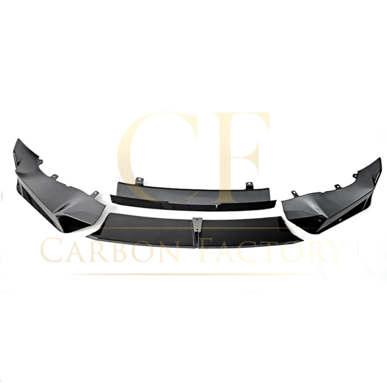 MP Style Gloss Black Front Splitter for BMW G05 X5 LCI 23-Present-Carbon Factory