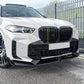 MP Style Gloss Black Front Splitter for BMW G05 X5 LCI 23-Present-Carbon Factory