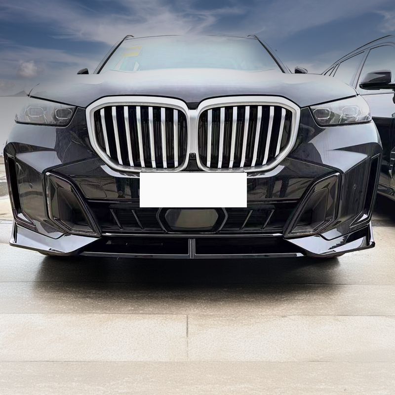 MP Style Gloss Black Front Splitter for BMW G05 X5 LCI 23-Present-Carbon Factory