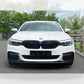 MP Style Gloss Black Front Splitter for BMW G30 G31 5 Series Pre-LCI 17-20-Carbon Factory