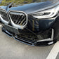 MP Style Gloss Black Front Splitter for BMW G45 X3 25-Present-Carbon Factory