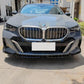 MP Style Gloss Black Front Splitter for BMW G60 5 Series 24-Present-Carbon Factory