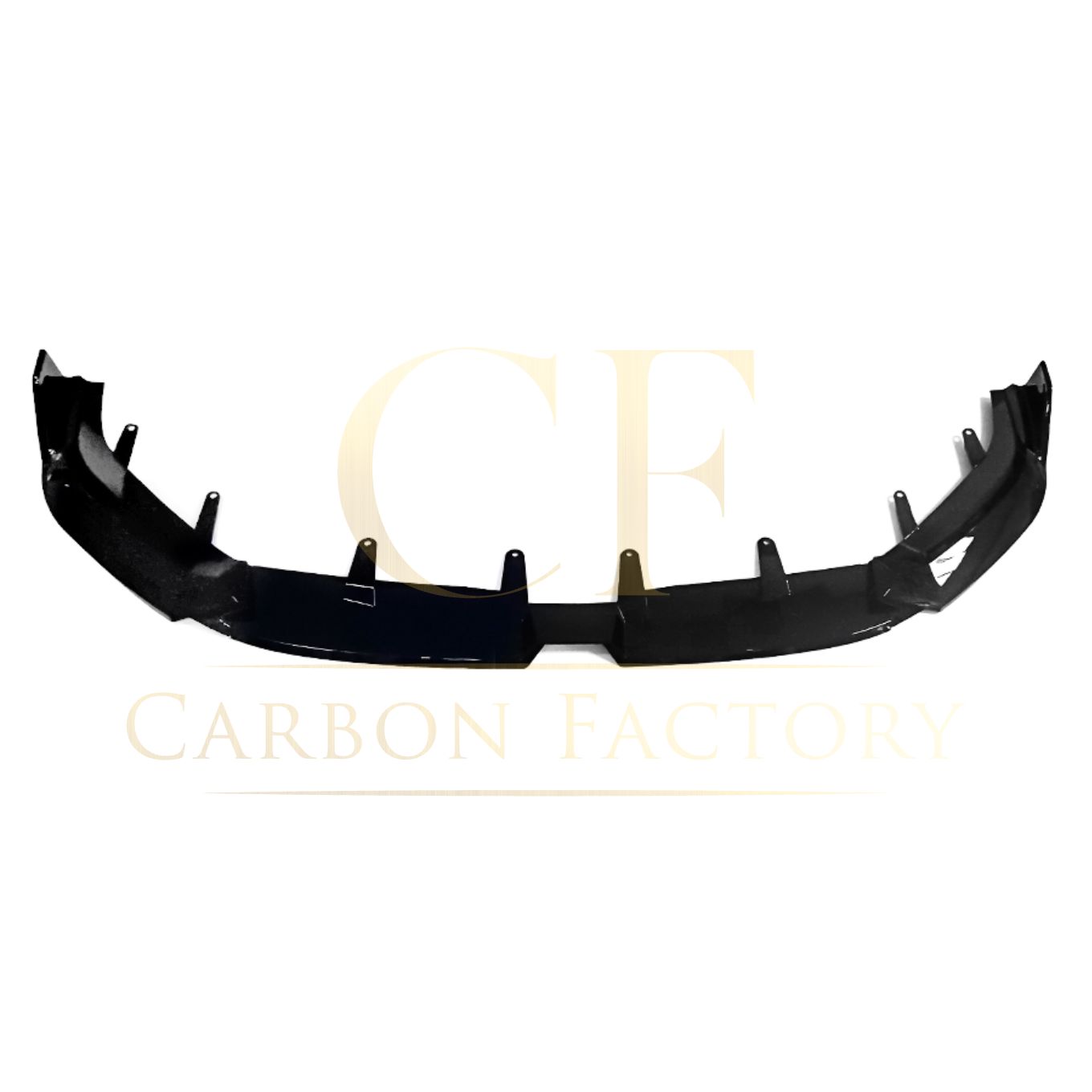 MP Style Gloss Black Front Splitter for BMW G60 5 Series 24-Present-Carbon Factory