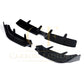 MP Style Gloss Black Front Splitter for BMW G60 5 Series 24-Present-Carbon Factory