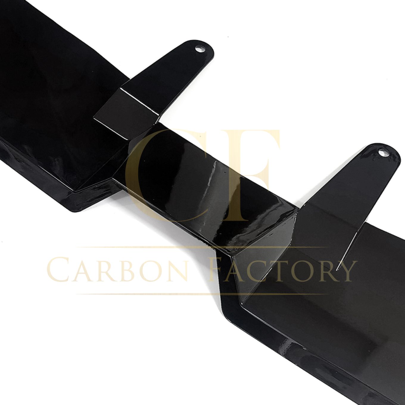 MP Style Gloss Black Front Splitter for BMW G60 5 Series 24-Present-Carbon Factory