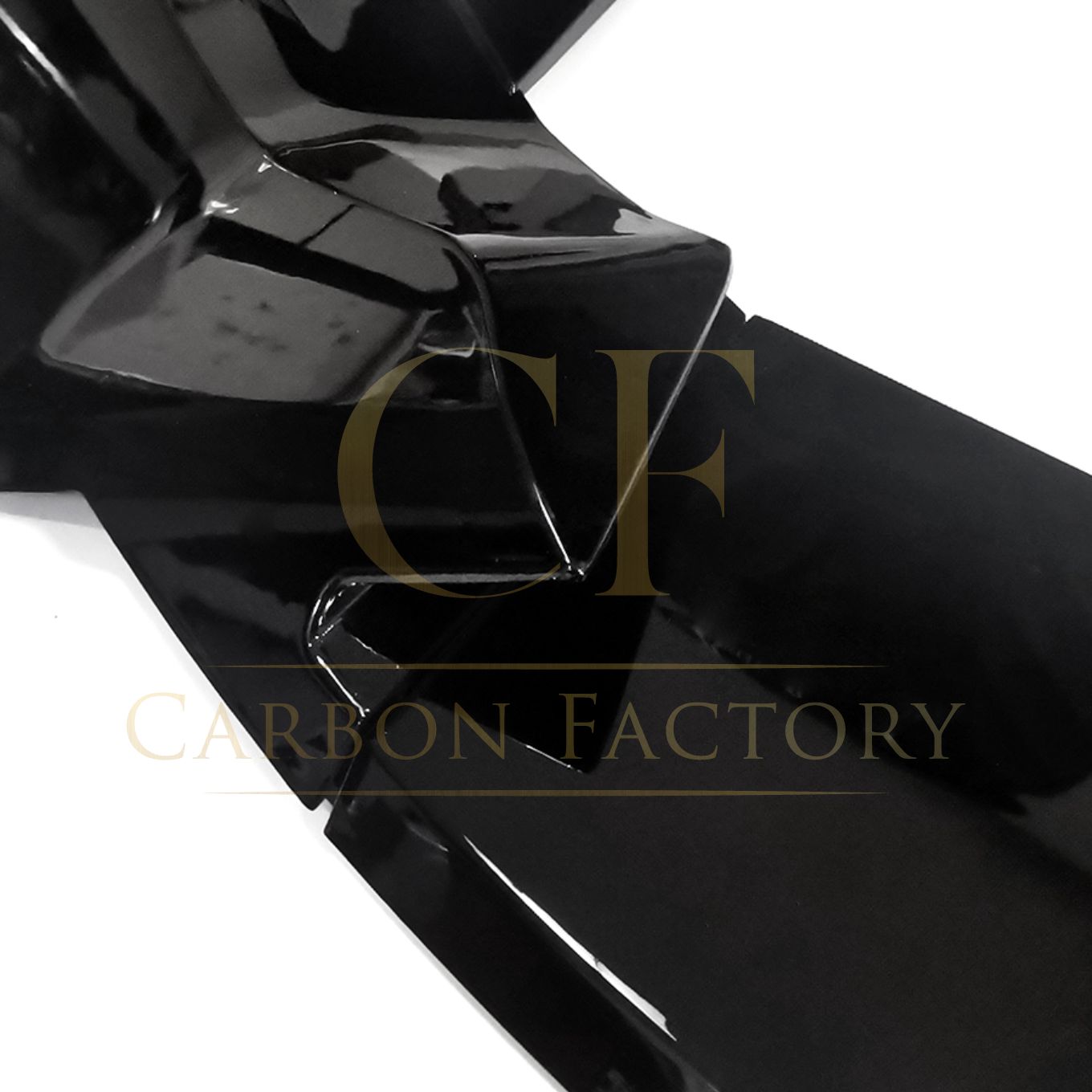 MP Style Gloss Black Front Splitter for BMW G60 5 Series 24-Present-Carbon Factory