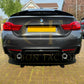 MP Style Gloss Black Kit for BMW F32 F33 F36 4 Series 14-20-Carbon Factory