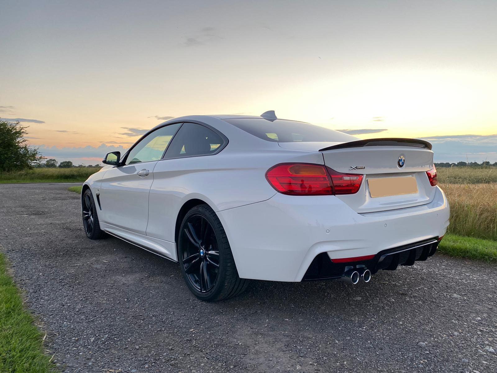 MP Style Gloss Black Kit for BMW F32 F33 F36 4 Series 14-20-Carbon Factory