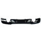 MP Style Gloss Black Rear Diffuser Dual Exhaust for BMW E90 E91 3 Series 05-13-Carbon Factory