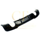 MP Style Gloss Black Rear Diffuser Dual Exhaust for BMW E90 E91 3 Series 05-13-Carbon Factory