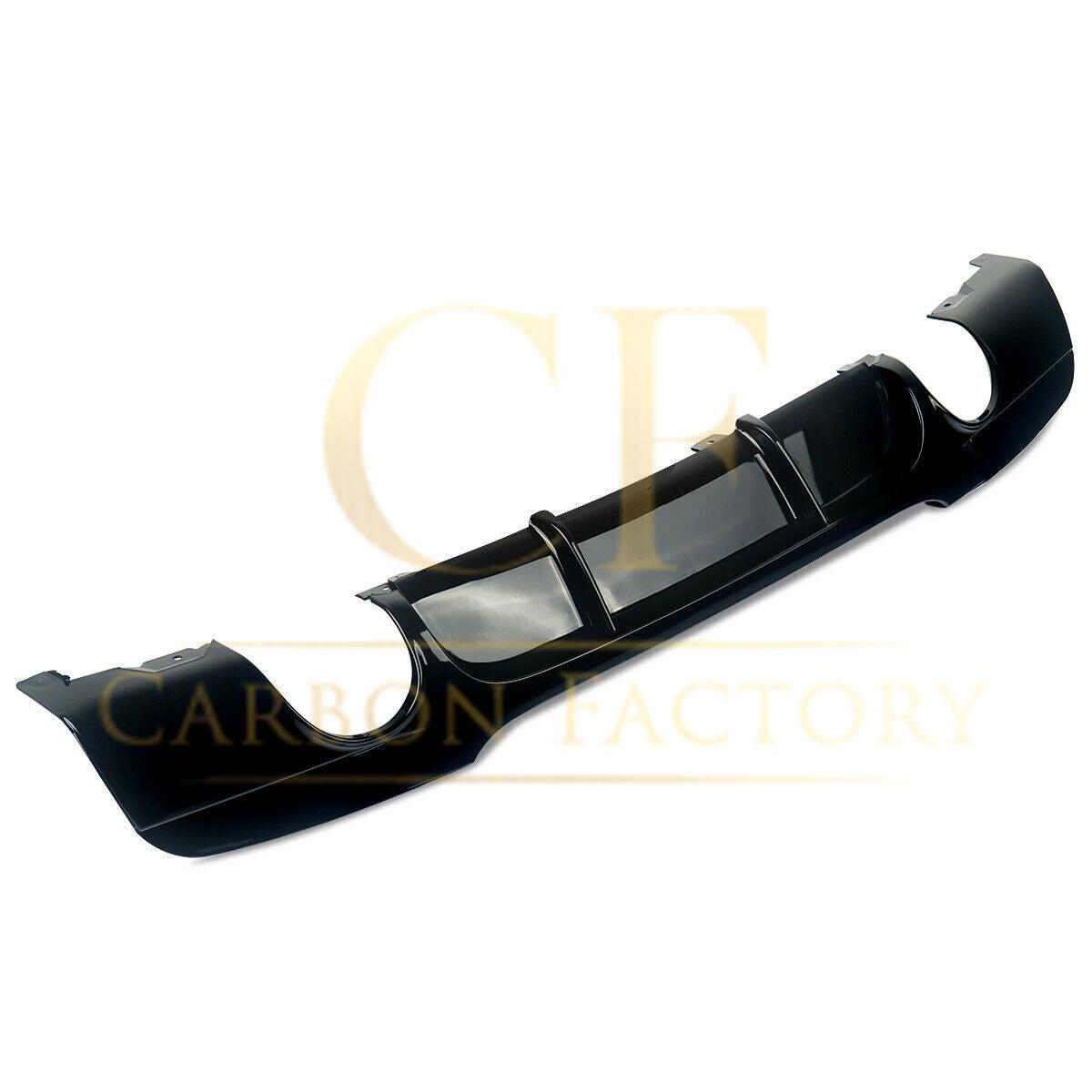 MP Style Gloss Black Rear Diffuser Dual Exhaust for BMW E90 E91 3 Series 05-13-Carbon Factory