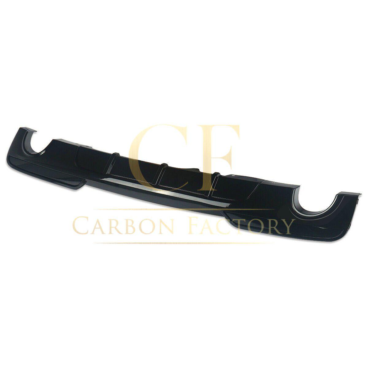 MP Style Gloss Black Rear Diffuser Dual Exhaust for BMW F10 5 Series 10-17-Carbon Factory