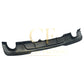 MP Style Gloss Black Rear Diffuser Dual Exhaust for BMW F10 5 Series 10-17-Carbon Factory