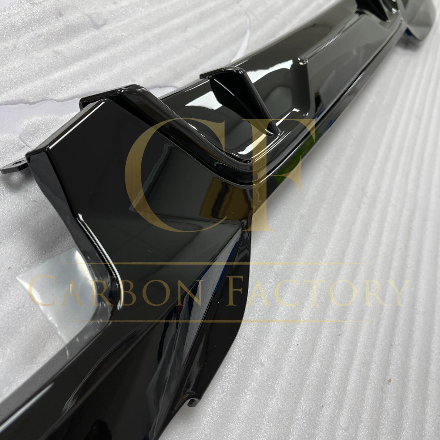MP Style Gloss Black Rear Diffuser Quad Exhaust for BMW 3 Series G20 G21 19-22-Carbon Factory