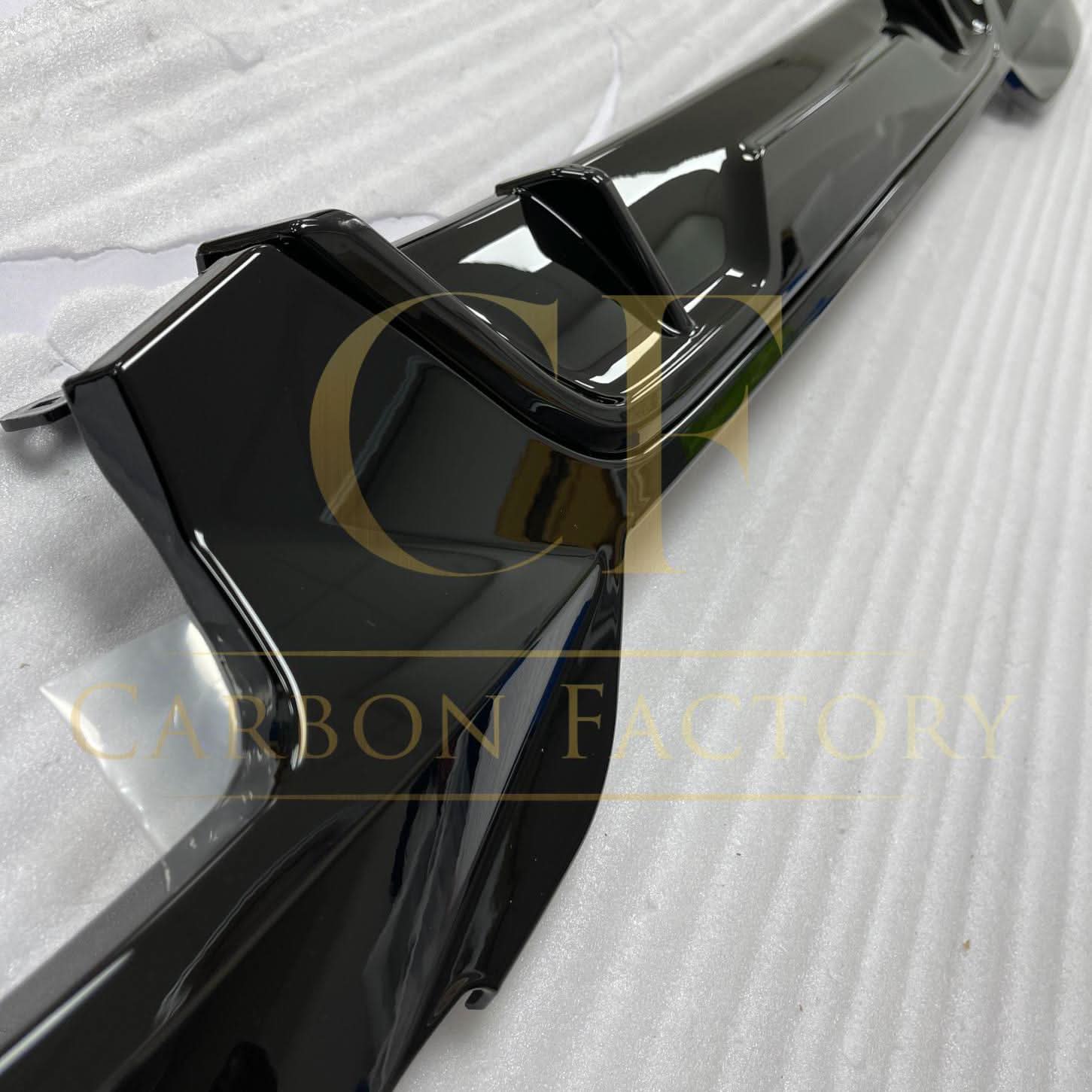 MP Style Gloss Black Rear Diffuser Quad Exhaust for BMW 3 Series G20 G21 Pre-LCI 19-22 - Carbon Factory
