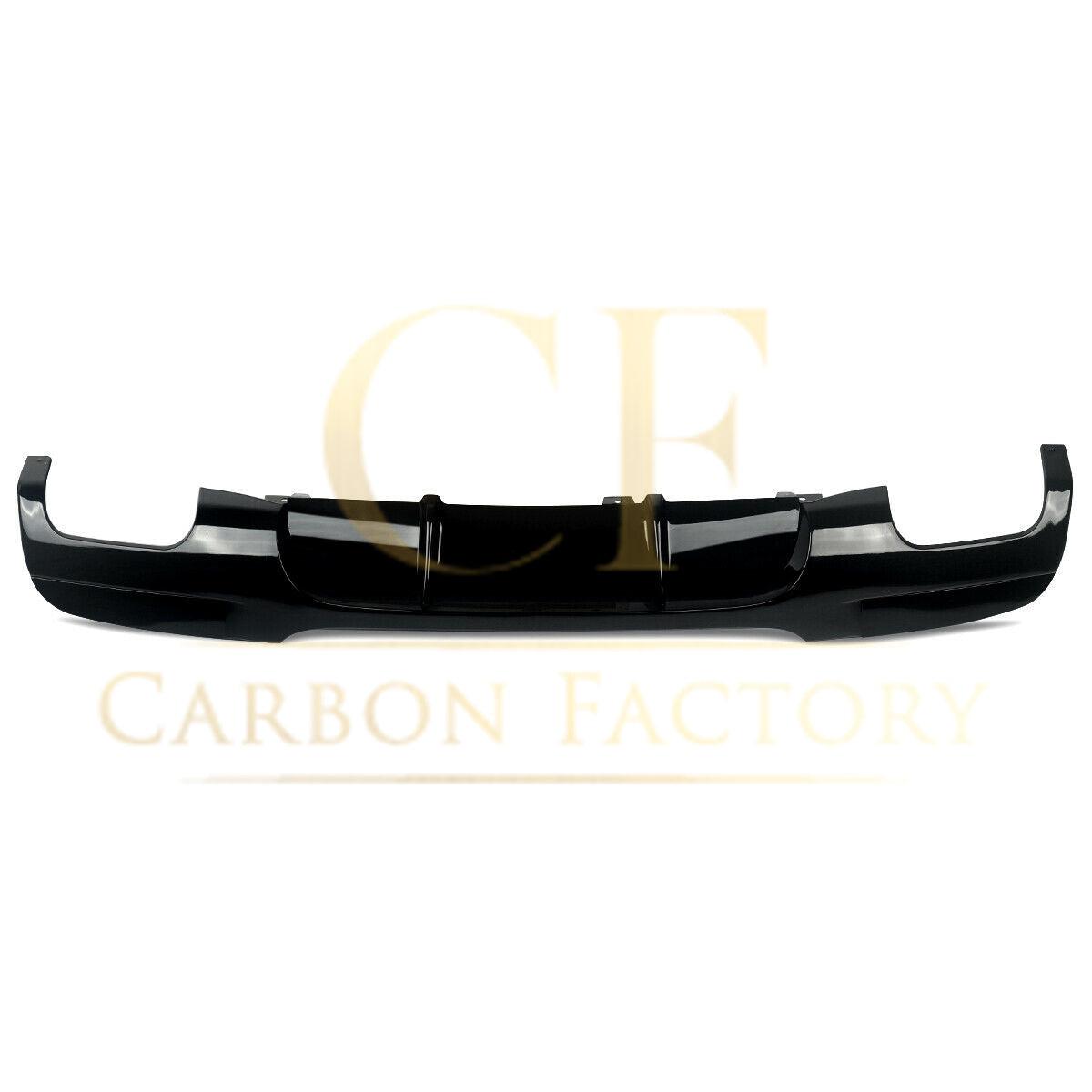 MP Style Gloss Black Rear Diffuser Quad Exhaust for BMW E90 E91 3 Series 05-13-Carbon Factory