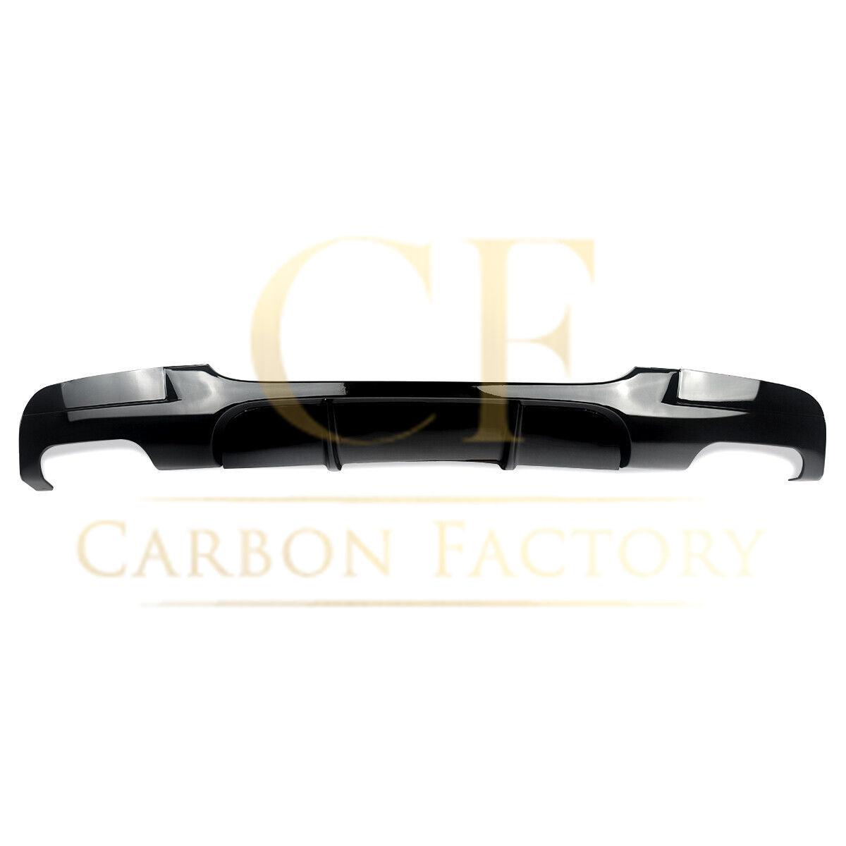 MP Style Gloss Black Rear Diffuser Quad Exhaust for BMW E90 E91 3 Series 05-13-Carbon Factory