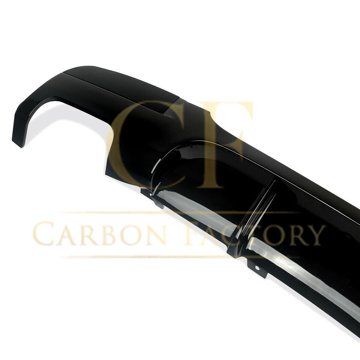 MP Style Gloss Black Rear Diffuser Quad Exhaust for BMW E90 E91 3 Series 05-13-Carbon Factory