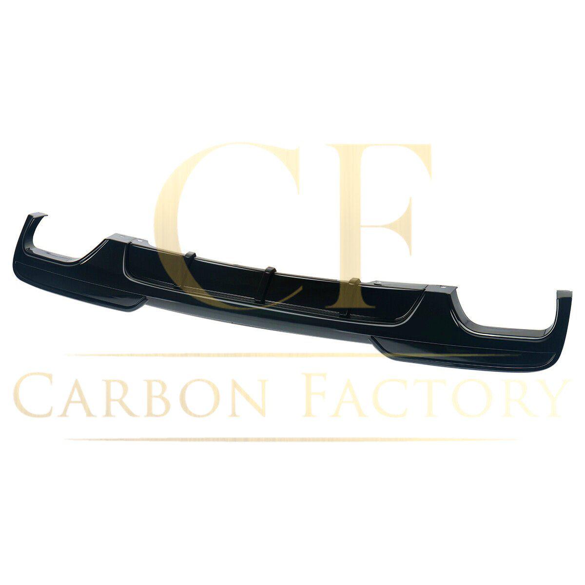 MP Style Gloss Black Rear Diffuser Quad Exhaust for BMW F10 5 Series 10-17-Carbon Factory