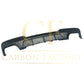 MP Style Gloss Black Rear Diffuser Quad Exhaust for BMW F10 5 Series 10-17-Carbon Factory
